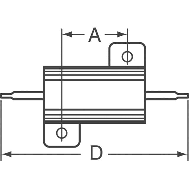 RH01050R00FC02 Vishay Dale  Chassis Mount Resistors